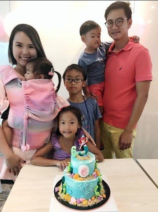 Adrian Tan: Parenting four kids is a real challenge.
