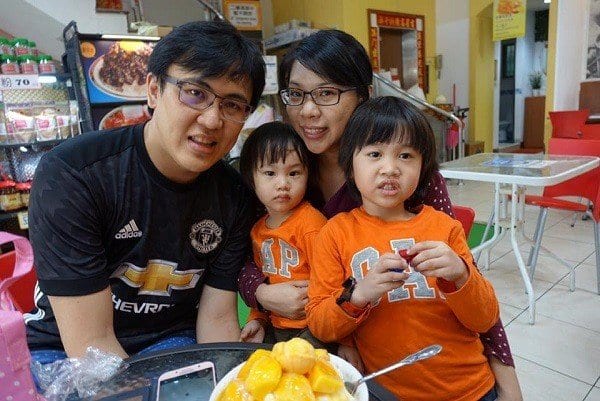 Shirleen Tan and her family