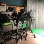 Professional TV studio