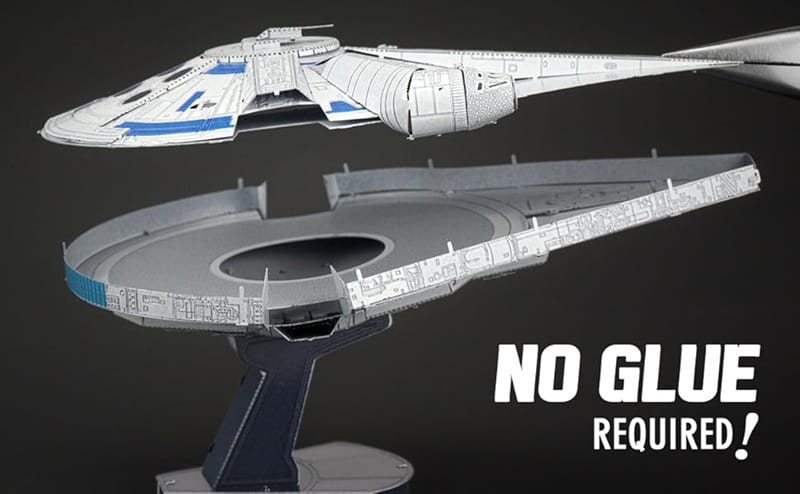 Fascinations Millennium Falcon Metal Earth 3D Model Kit 2 No Glue Required