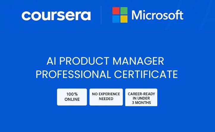 Learn to be an AI Product Manager in Under 3 Months 1 Microsoft AI Product Manager Professional Certificate