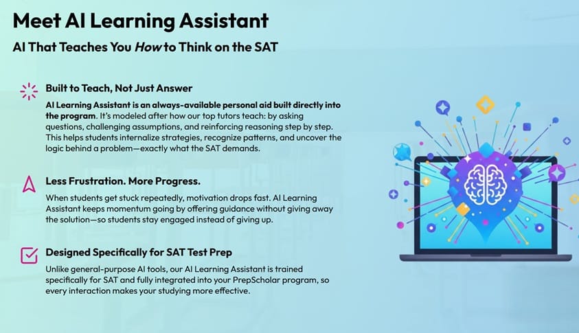 PrepScholar AI Learning Assistant